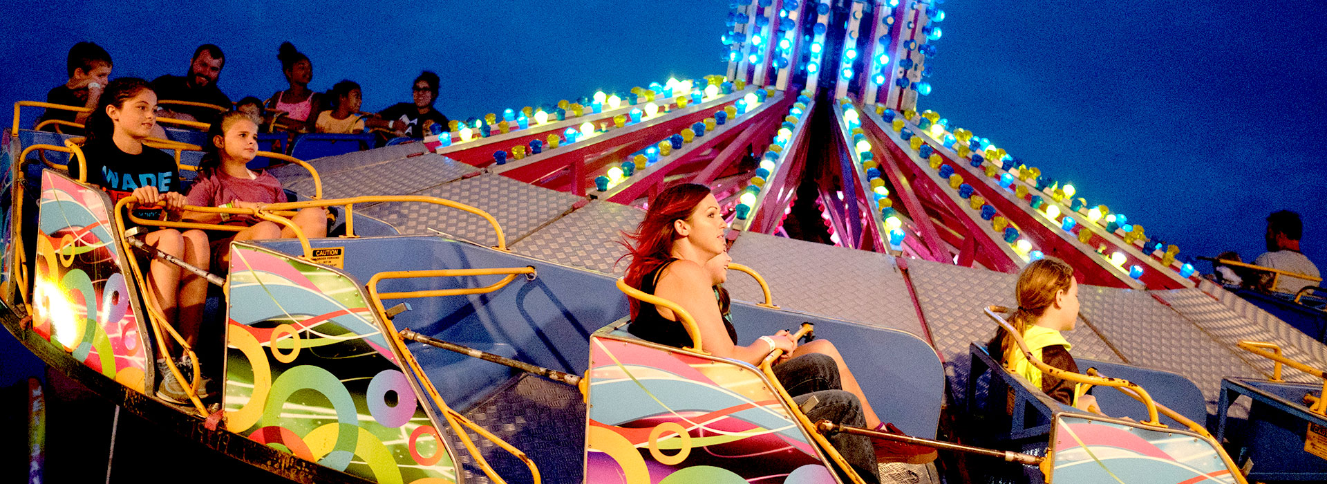 People on the tilt-a-world