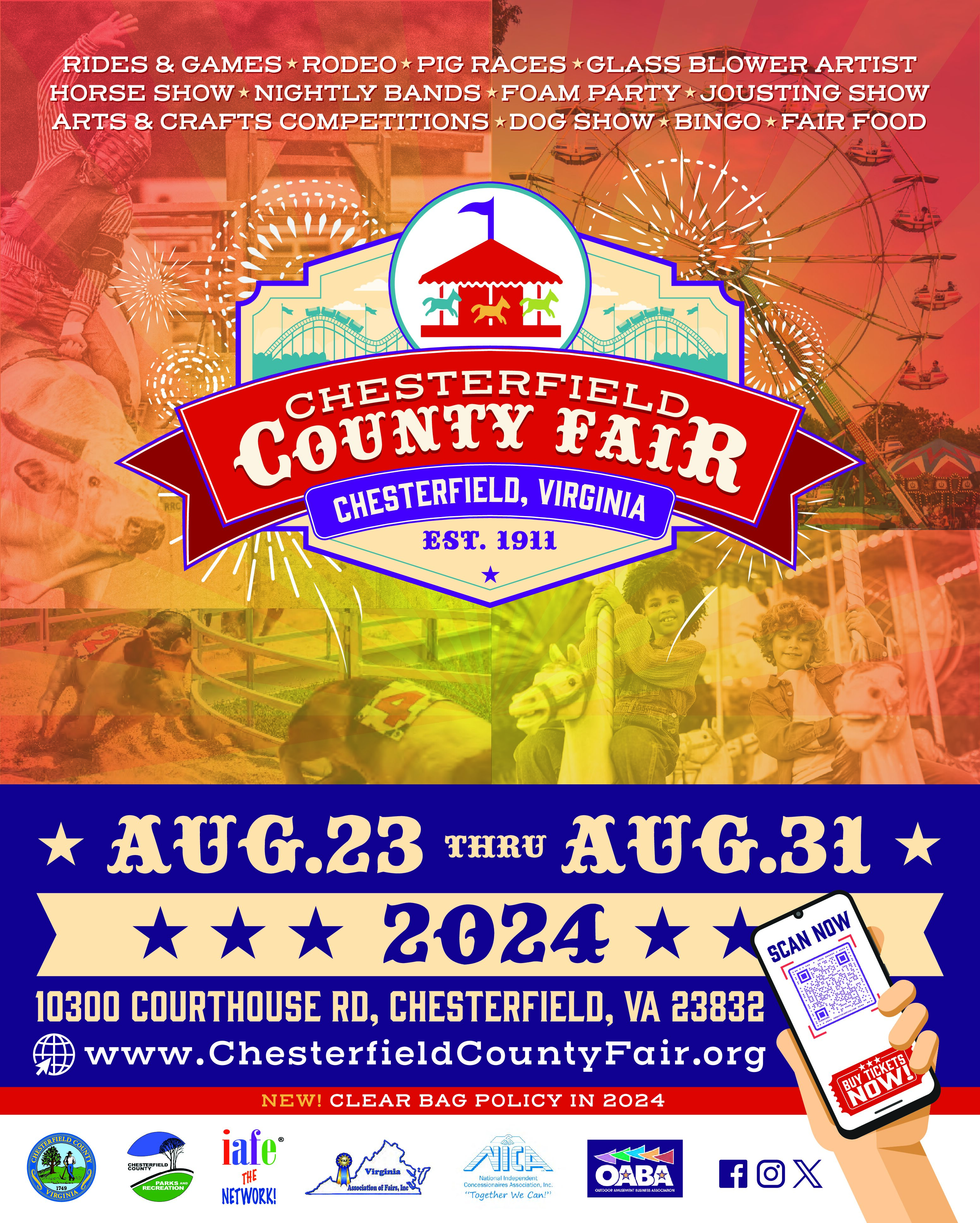 Chesterfield County Fair Poster